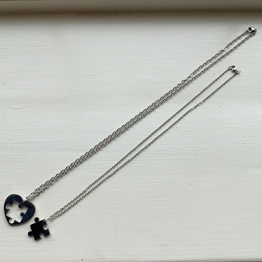 ⭐️ Stainless Steel Puzzle Necklaces